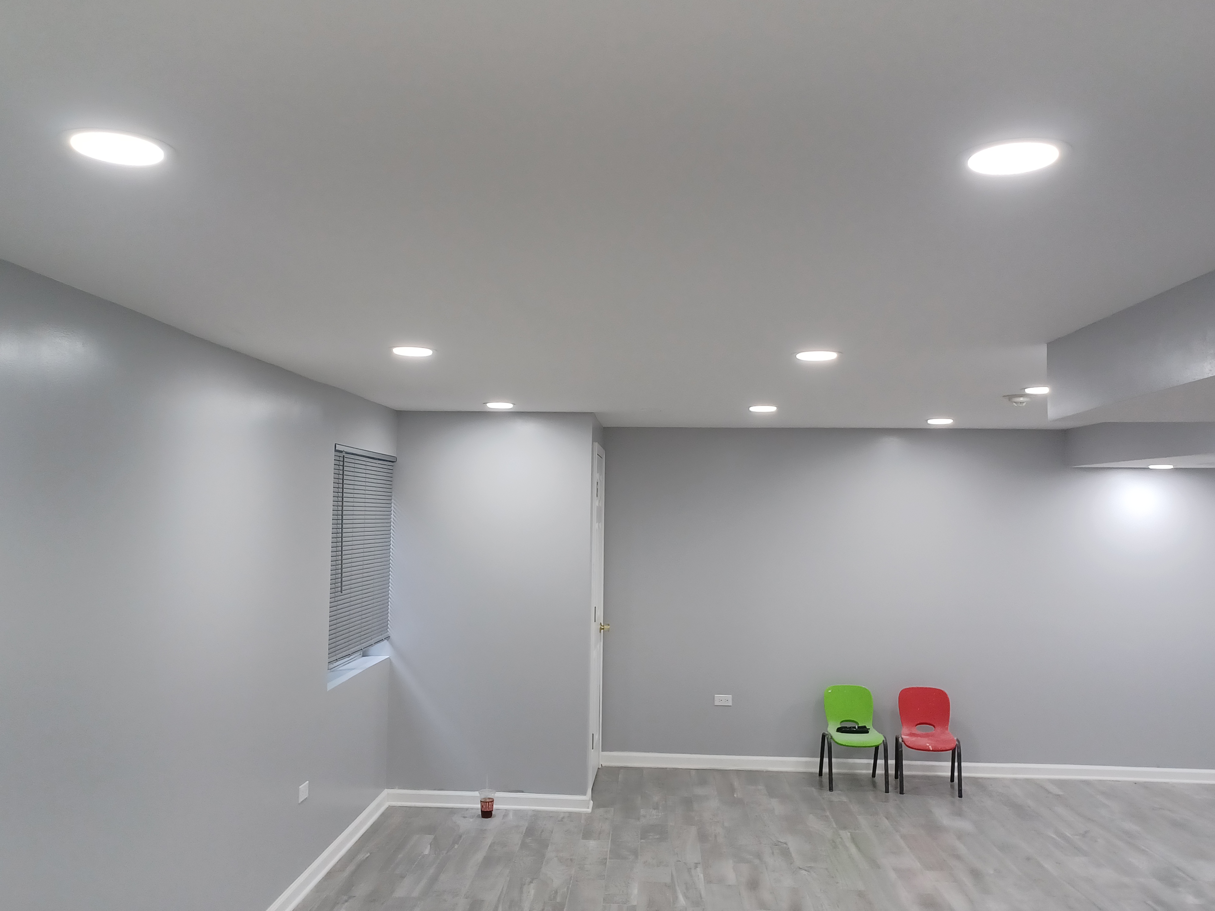 Finished basement remodel